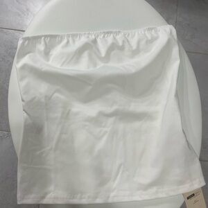 SHEIN Basics White tube top